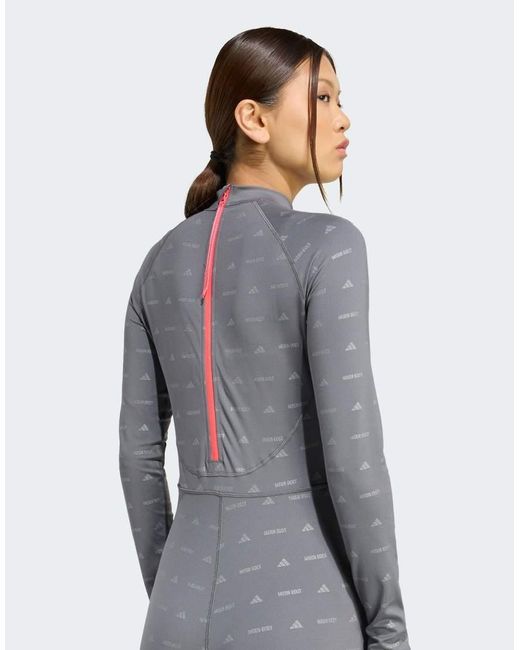 Adidas Originals White Adidas X Moon Boot Bodysuit