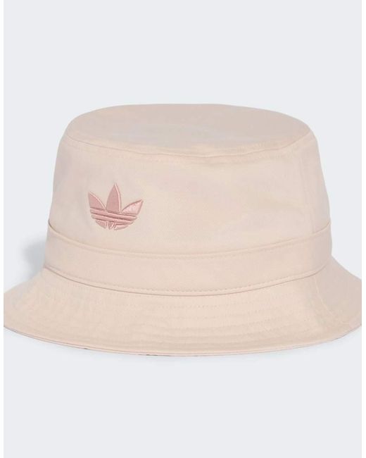 Adidas Originals Natural Adicolor Trefoil Bucket Hat