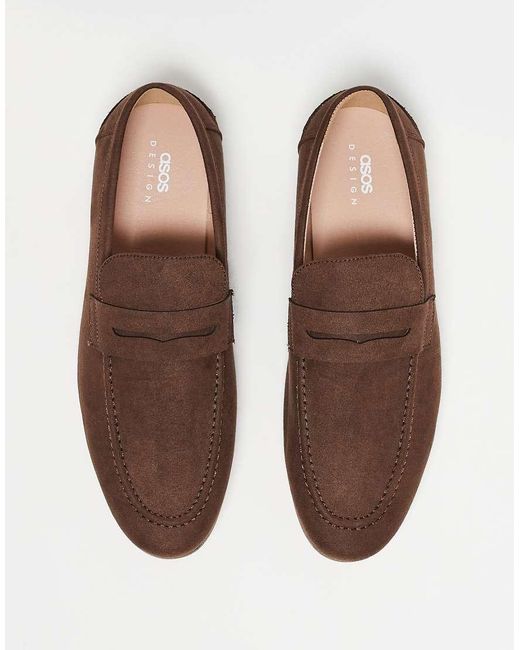 ASOS Brown Loafers for men