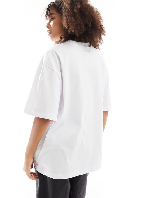 ASOS White Oversized T-shirt With Amour Magazine Photographic