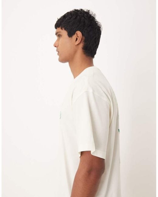 Adidas Originals White Iced Coffee Graphic T-Shirt for men