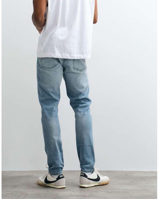 ASOS Blue Skinny Jeans for men