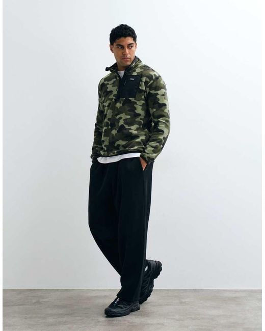 Regatta Green Frankie Half Zip Fleece for men