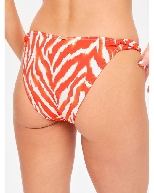 KBX Orange Tanga Bikini Bottom