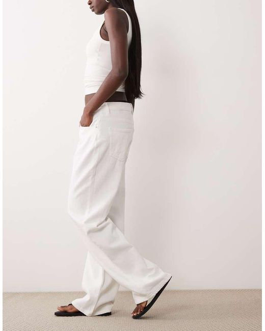 Gina Tricot Natural Relaxed Fit Boyfriend Jeans