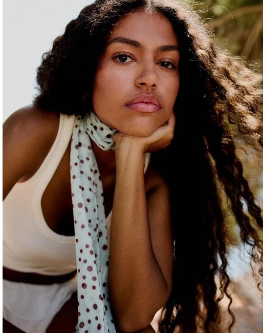Bershka Brown – halstuch