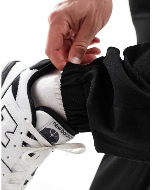 ASOS Black Smart Straight Leg jogger for men
