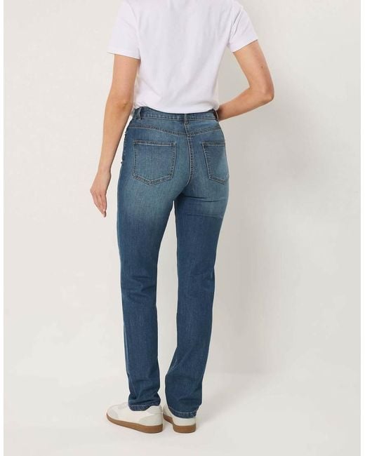Long Tall Sally Blue Straight Leg Jeans