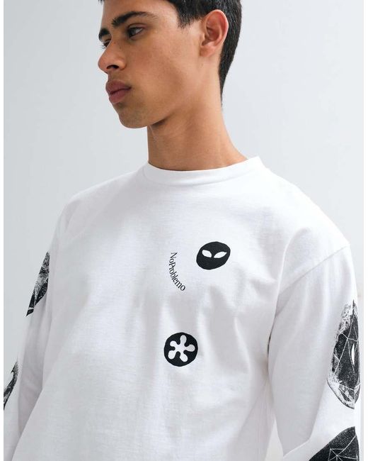Dropa No Problemo de hombre de color White