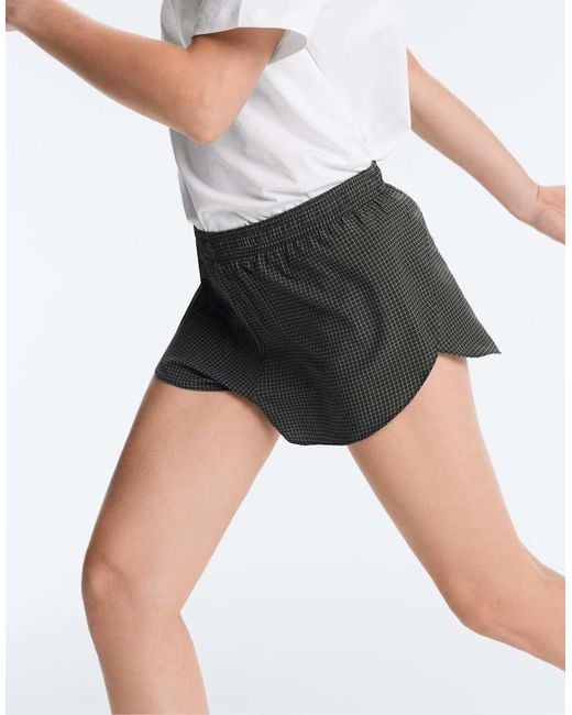 Oysho Green Running Shorts