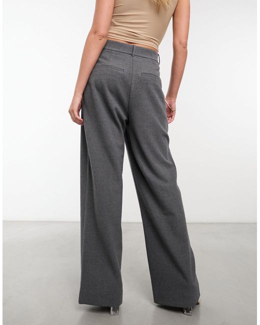 Abercrombie & Fitch Gray Sloane Tailored Trousers