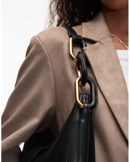 Charles & Keith Black Kora Shoulder Bag