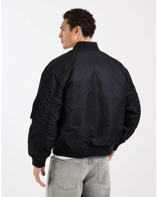 Levi's Blue Ma-1 Bomber Jacket for men