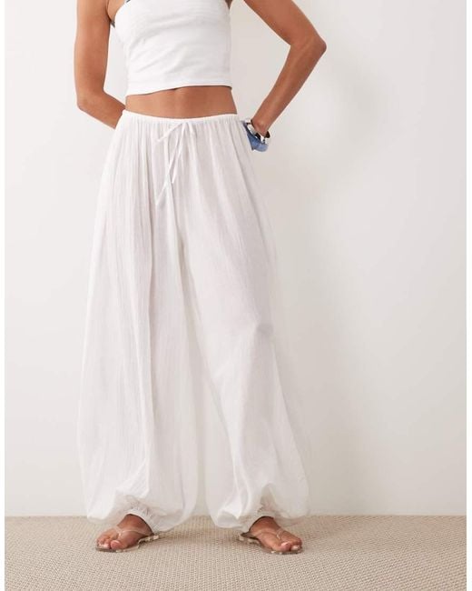 ARKET White Beach Balloon Pants