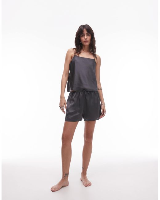 Mango Blue – pyjama-camisole-oberteil