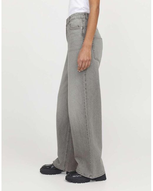 JJXX Gray Baggy Fit Jeans