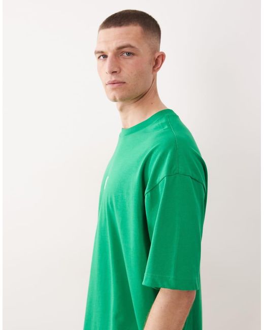 Nike Green Flight Oversized Graphic T-Shirt for men