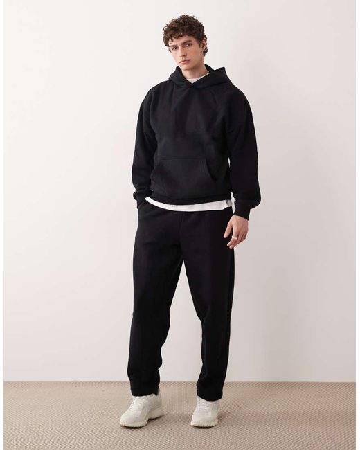 Only & Sons Black Oversized Hoodie for men