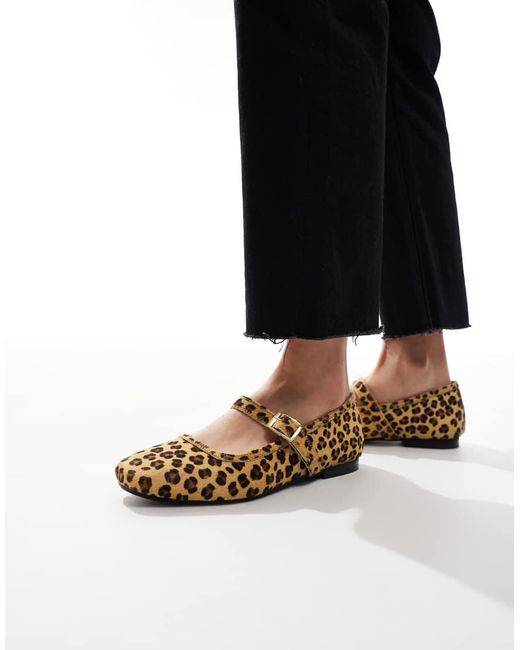 Schuh Black Lille Ballerina Mary Janes
