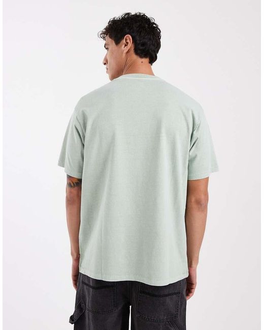 Levi's Gray Red Tab Garment Dye Vintage T-shirt for men