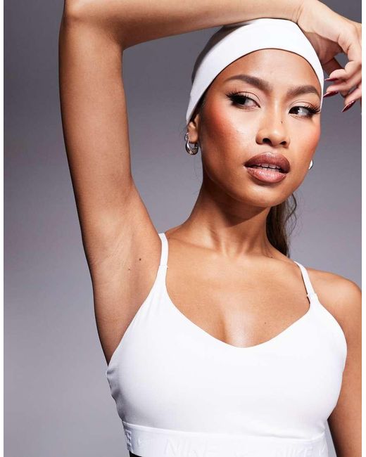 ASOS White Seamless Pilates Headband