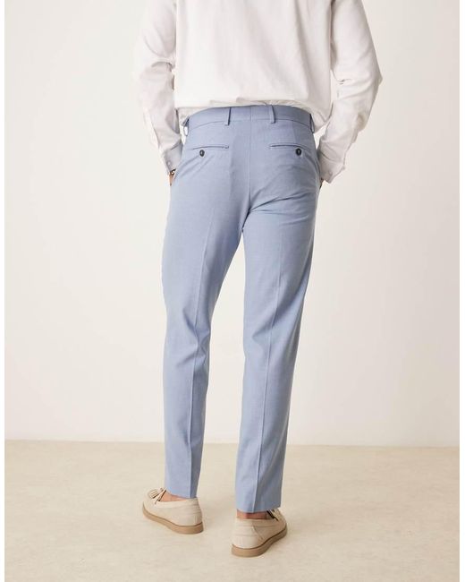 SELECTED Blue Liam Regular Fit Trouser for men