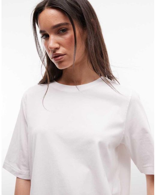 Weekday White Perfect Relaxed T-Shirt