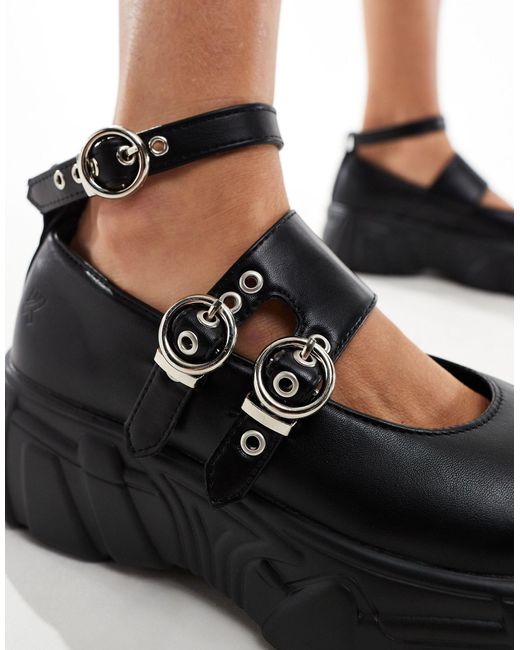Zapatos s con suela gruesa y hebillas seraphon mystic Koi Footwear de color Black
