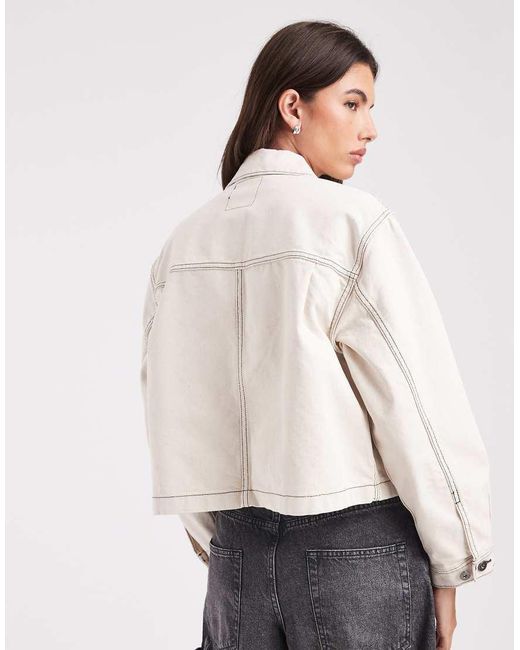 Vans Natural Emily Boxy Workwear Jacket
