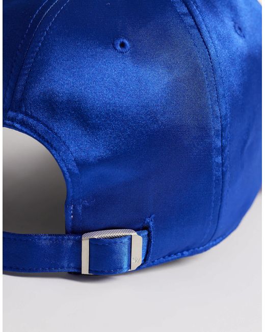 '47 Blue – satin-baseballkappe