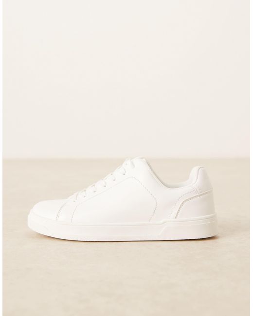 ASOS Natural Delta Lace Up Sneakers