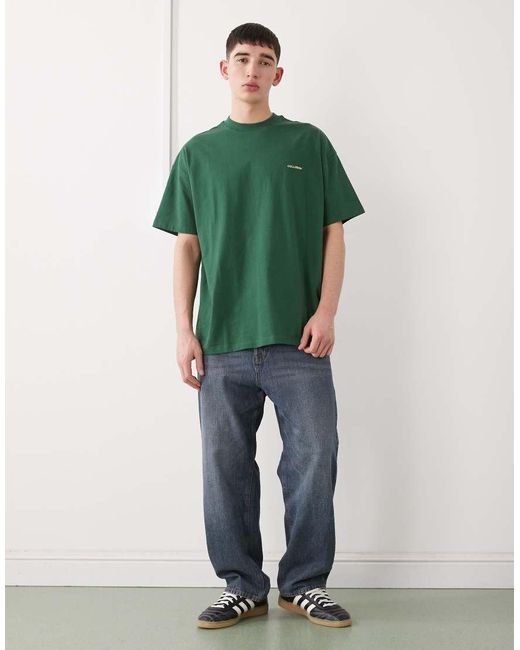 Collusion Green Logo T-shirt for men