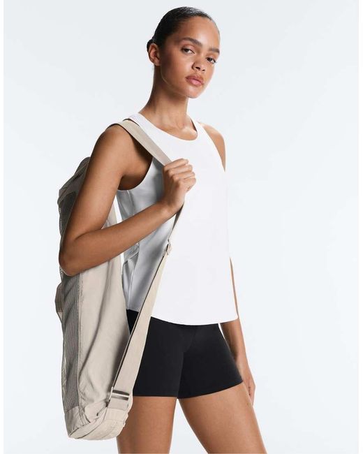 Oysho White Cross Back Comfortlux T-Shirt