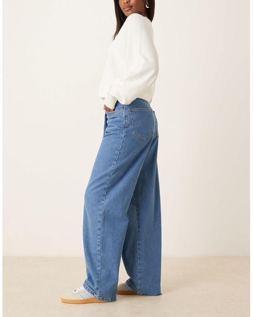 ASOS Blue Denim Wrap Style Jean In