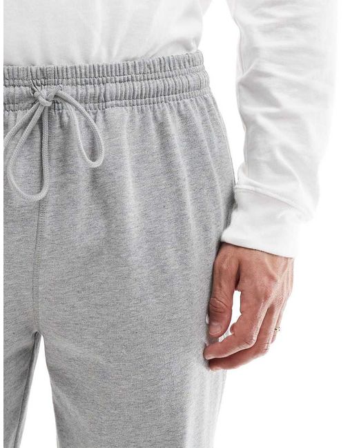 Nike Gray Club Open Hem joggers for men