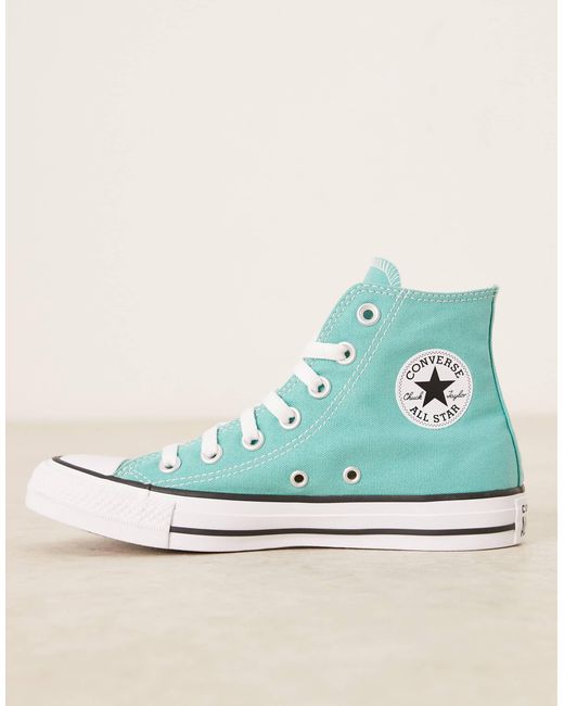Converse Blue – chuck taylor all star hi – knöchelhohe sneaker