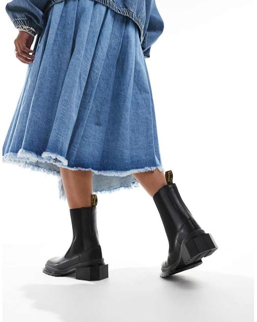 Dr. Martens Blue Maybole Chelsea Boots