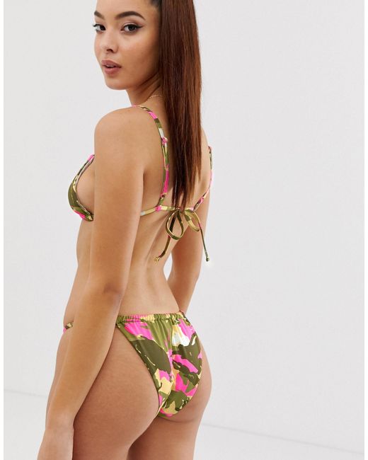 khaki bikini asos