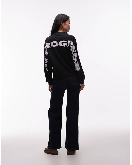 Carhartt Black Mindwork Long Sleeve Oversized T-shirt