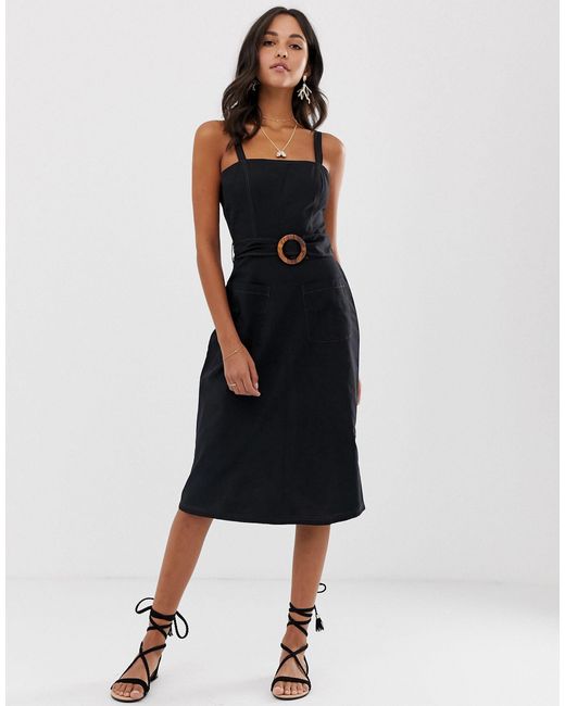 square neck sundress