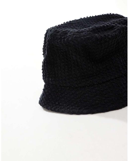 Cappello Da Pescatore Testurizzato di ASOS in Gray da Uomo