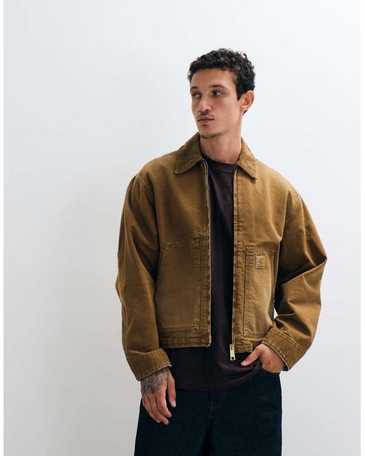 Carhartt Brown Og Arcan Jacket for men