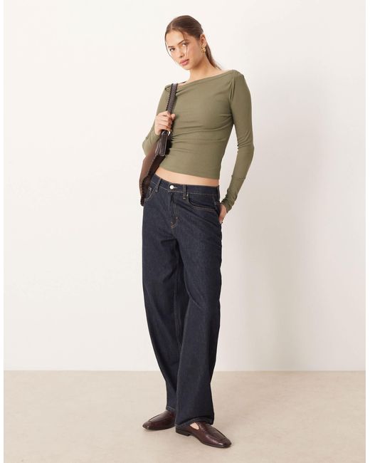 ASOS Green – langärmliges oberteil