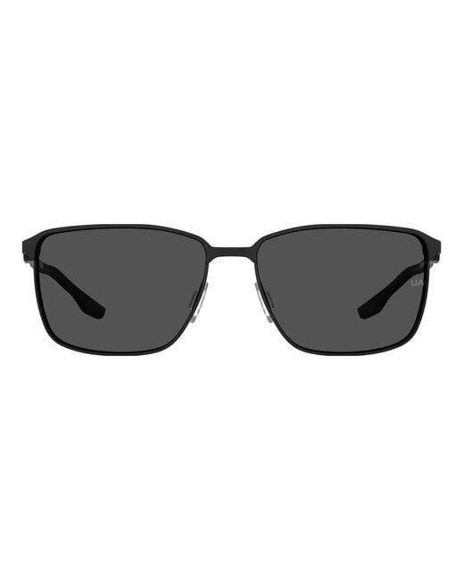 Under Armour Sunglasses Black Under Armour Retained Rectangular Sunglasses With Lenses for men
