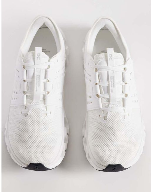 On Shoes White Cloudswift Amp Running Trainers for men