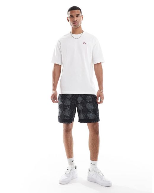 Pantalones Cortos Negros Con Estampado De Serpiente Dri-Fit De Nike de hombre de color Black