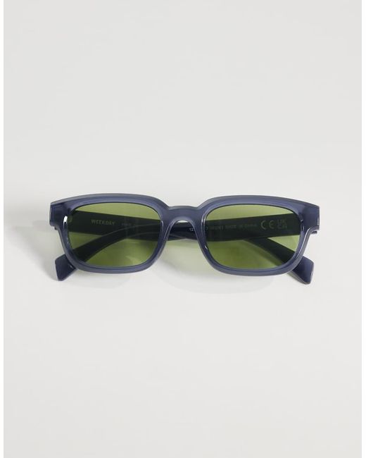 Weekday Green Sunglasses