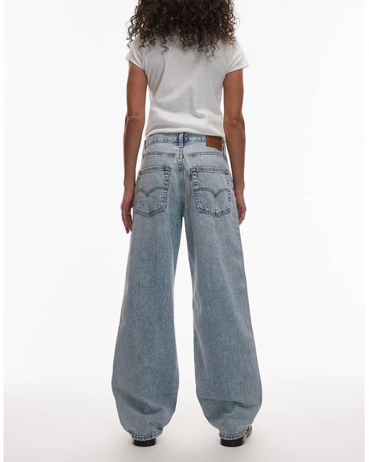 Levi's Baggy Dad Jeans in het Blue