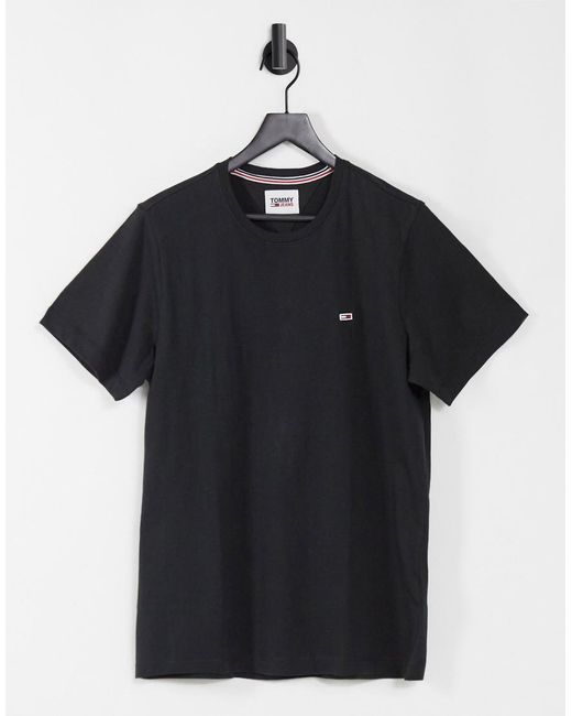 Tommy Hilfiger Black Flag Logo T-Shirt for men