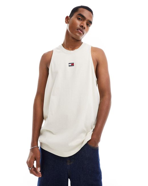 Tommy Hilfiger White Tank Top for men